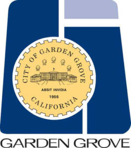 City Seal for Garden Grove Biard and Crockett